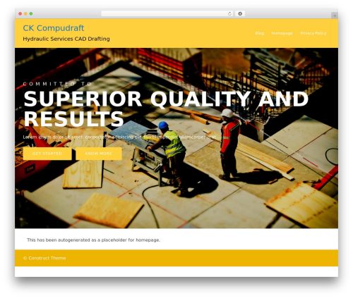 Construct-Ex premium WordPress theme - chriskomorek.com Construct-Ex premium WordPress theme - chriskomorek.com