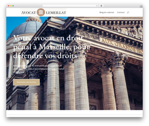 Divi contact form zero spam WordPress plugin - avocat-lemeillat.com