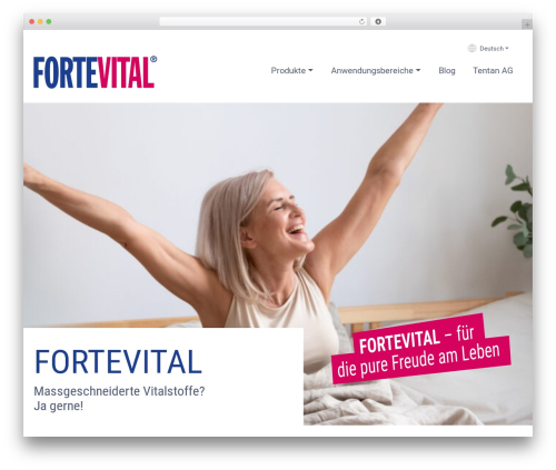 mindstudios WordPress theme - fortevital.ch