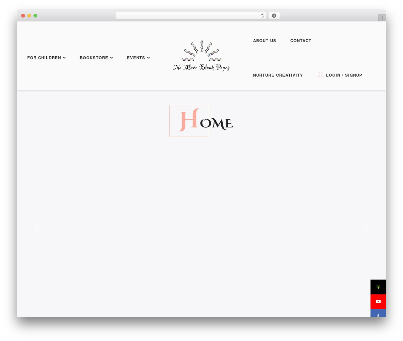 Odrin WordPress theme - nomoreblankpages.com