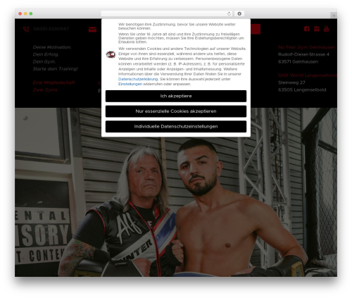 Tatsu pro WordPress plugin - nofeargym.com