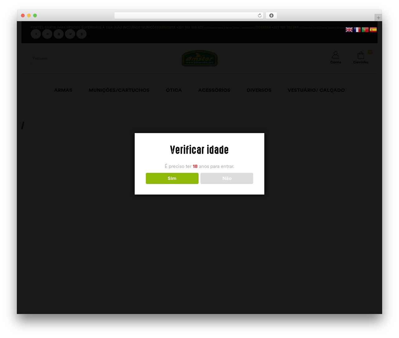WordPress theme Huntor - lojaamster.com WordPress theme Huntor - lojaamster.com