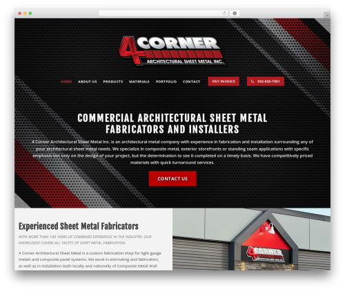 Iceberg core WordPress plugin - fourcornermetal.com