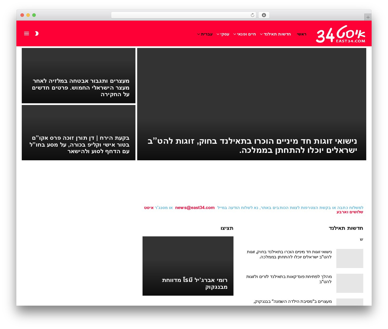 Bimber WordPress theme - east34.com Bimber WordPress theme - east34.com