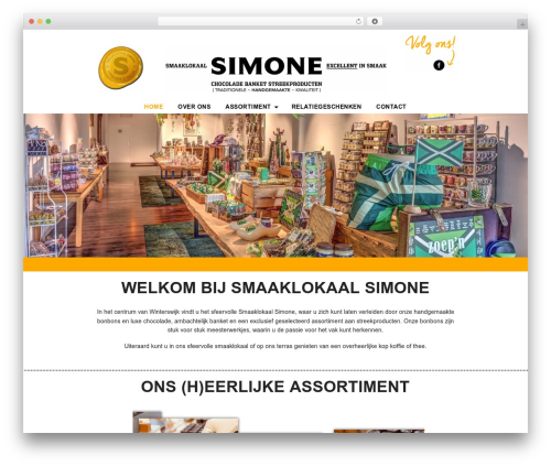 Cornerstone, for Wordpress WordPress theme - smaaklokaalsimone.nl