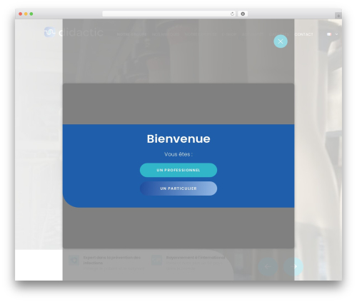 Didactic Theme WordPress theme design - didactic.care