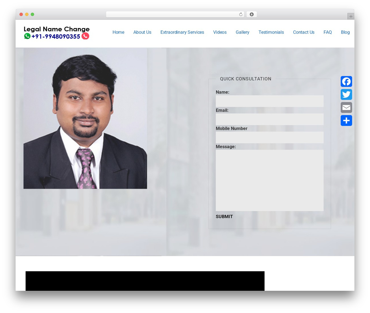 Mins top WordPress theme - legalnamechange.in