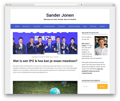 ResponsiveBlogily WordPress blog theme - sanderjonen.nl ResponsiveBlogily WordPress blog theme - sanderjonen.nl