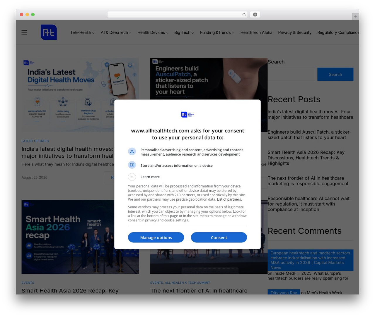 Theme WordPress Networker - allhealthtech.com
