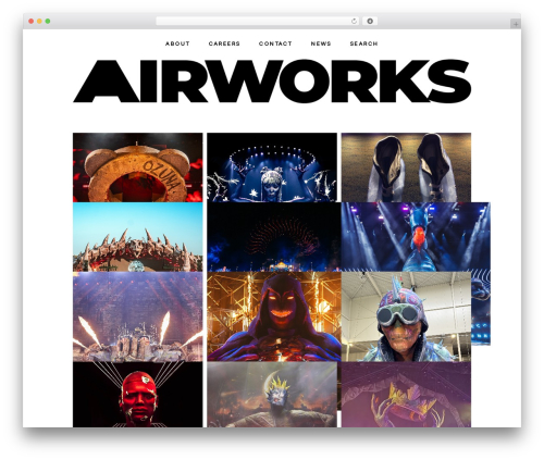 WordPress theme Divi - airworksinflatables.com