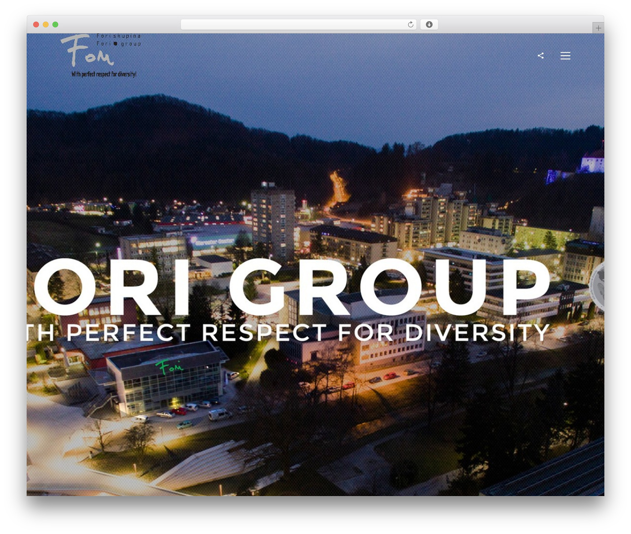 WordPress theme Experience - forigroup.com
