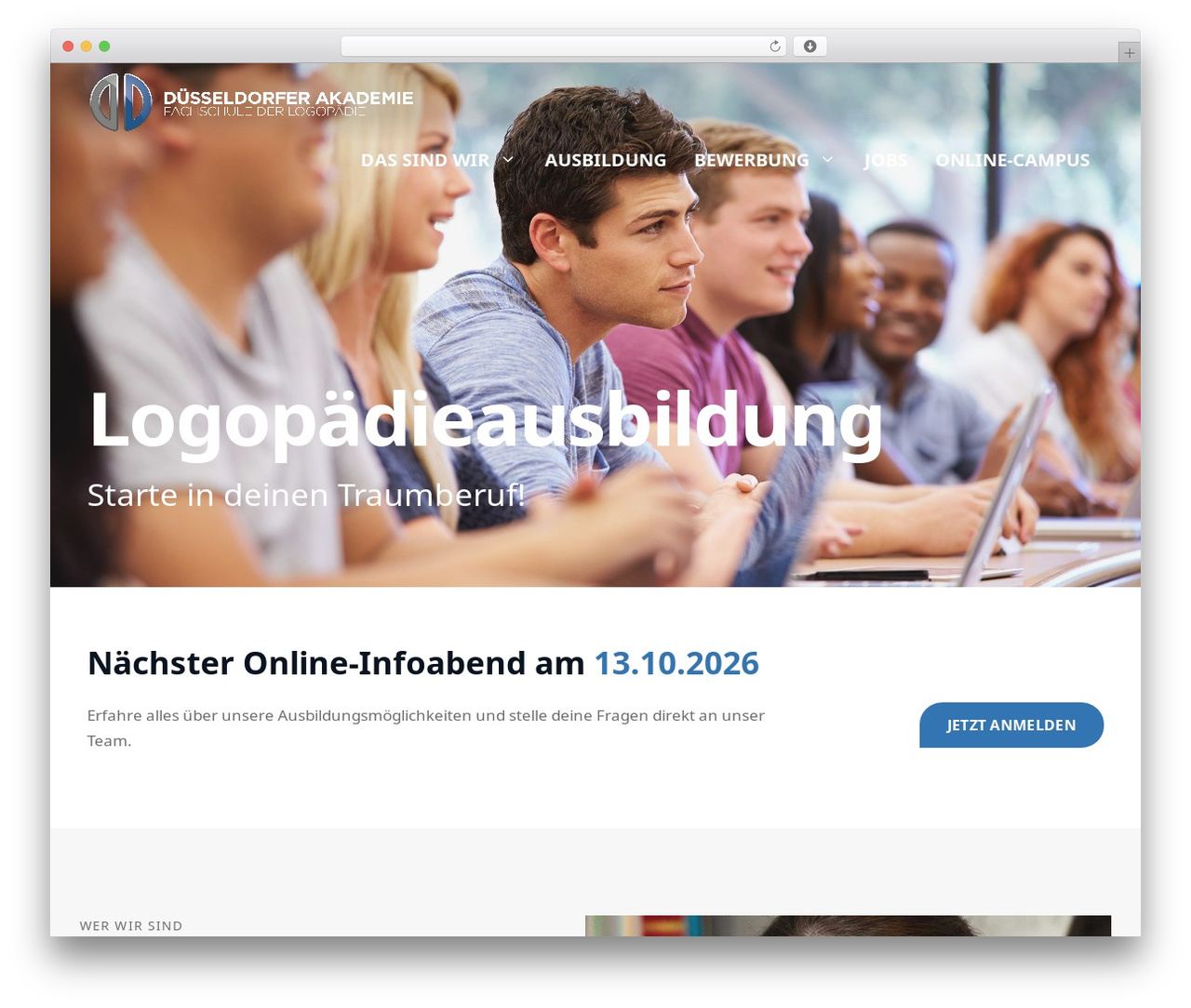 WordPress theme GeneratePress - duesseldorfer-akademie.de