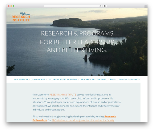 WordPress theme Genesis - t2pri.org