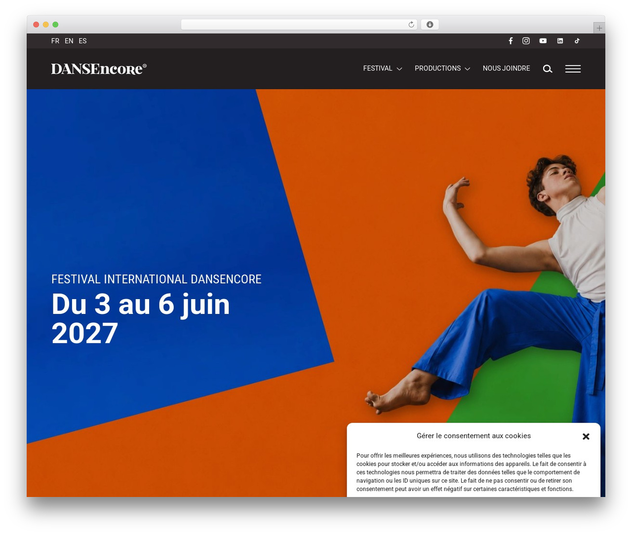 Cinetic WordPress theme - dansencore.ca Cinetic WordPress theme - dansencore.ca