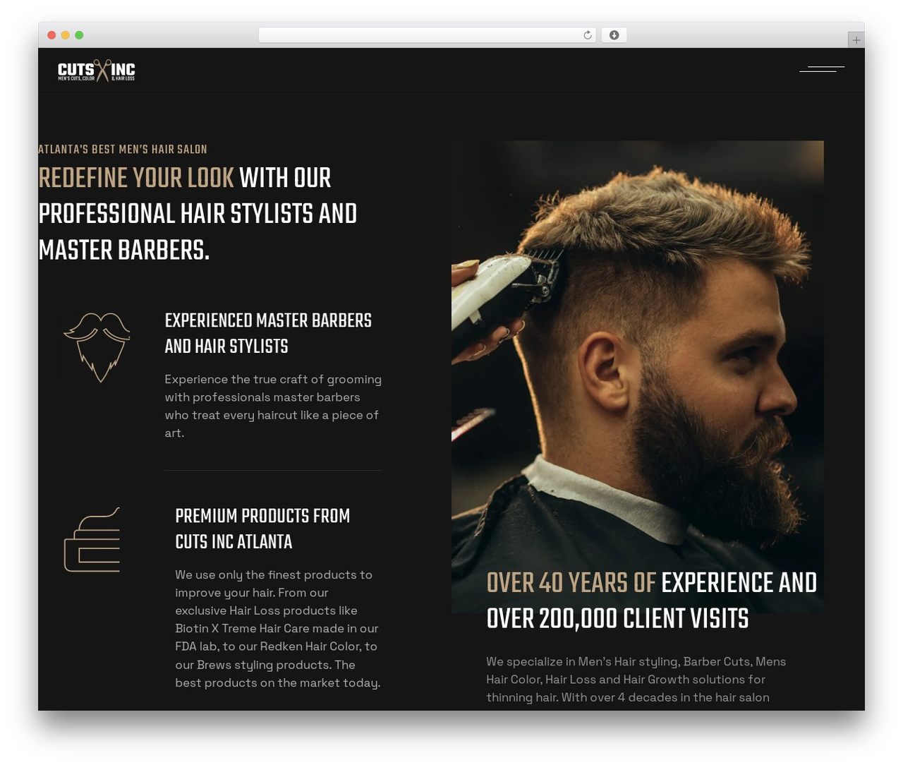 Cutsmith WordPress theme - cutsincformen.com Cutsmith WordPress theme - cutsincformen.com