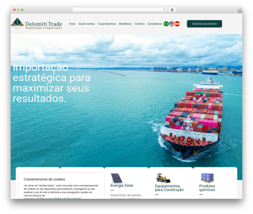 Hello Elementor theme WordPress - dolomititrade.com