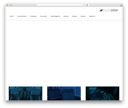 Howes WordPress theme - vogelsitze.com
