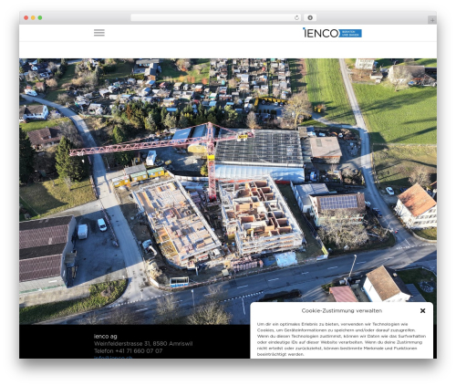 IENCO WordPress theme - ienco.ch