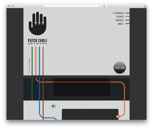 Patch Cable Network WordPress theme - patchcablenetwork.net