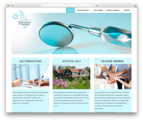 Theme WordPress the7dtchild - sdlanaudiere.com