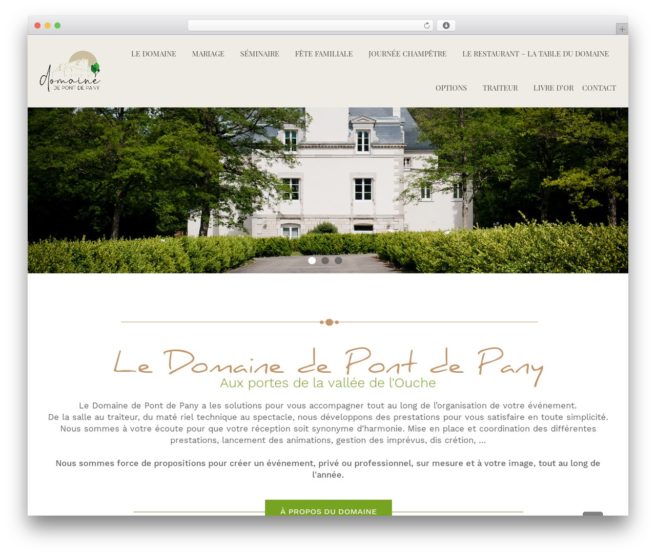 theme-dpp WordPress theme - domainedepontdepany.fr
