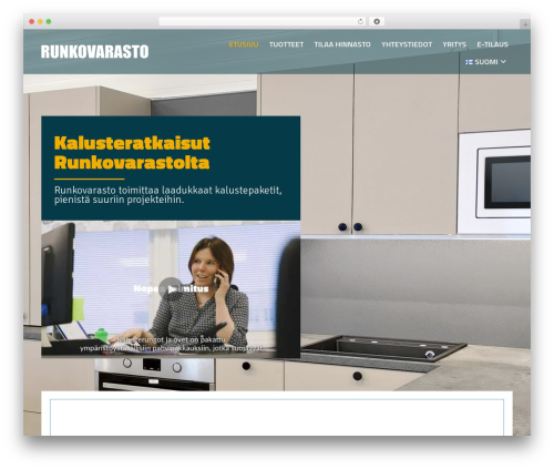 WordPress theme BSTR Framework - runkovarasto.fi