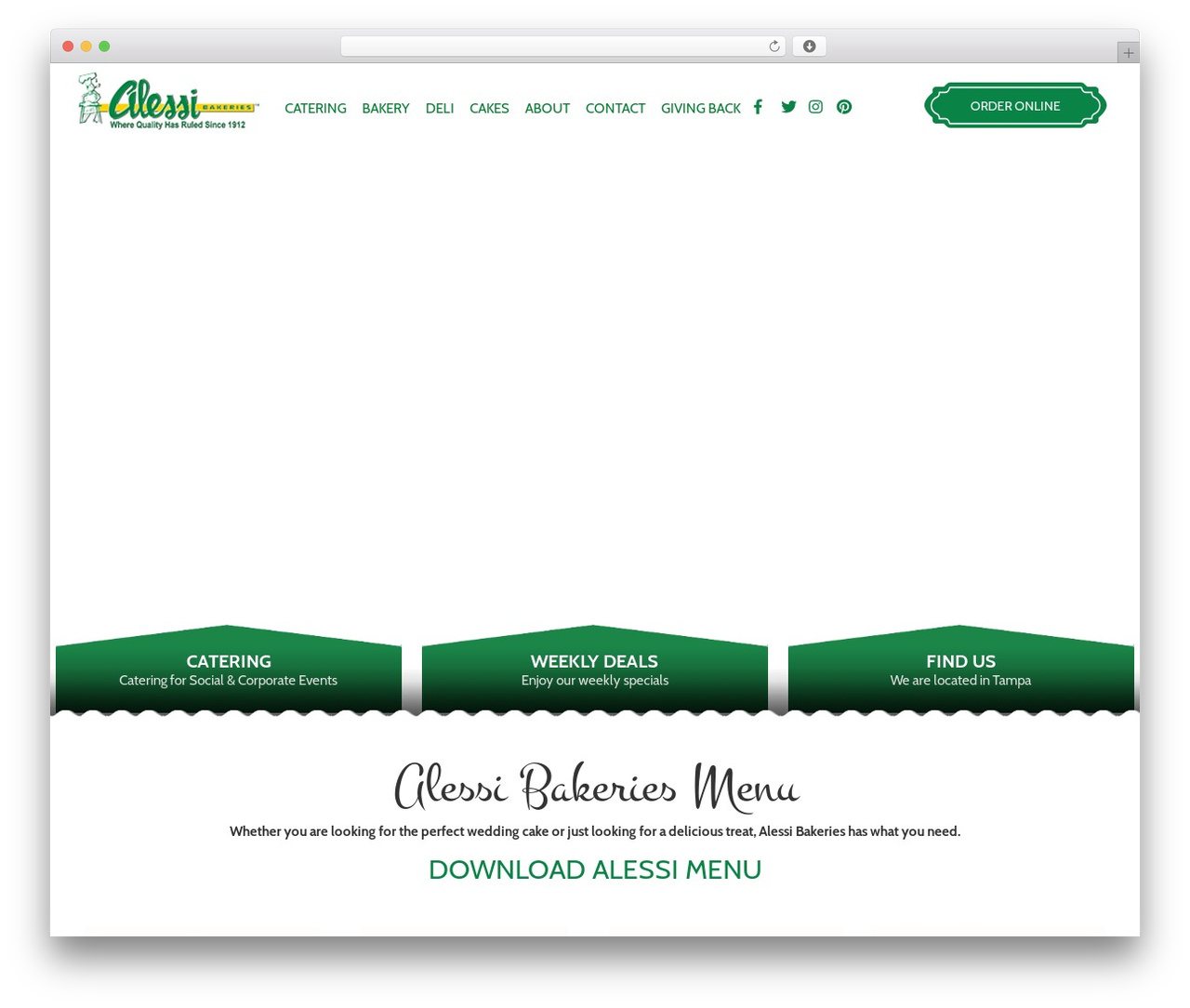 WordPress theme Alessi Bakery Theme - alessibakery.com WordPress theme Alessi Bakery Theme - alessibakery.com