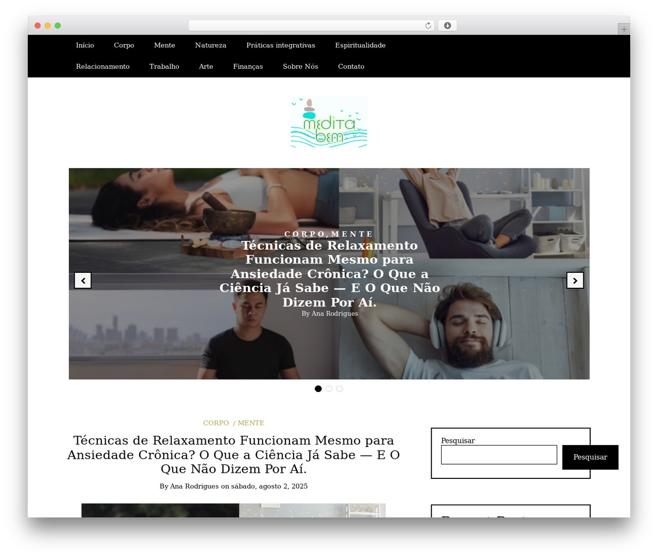 Writee WordPress website theme - meditabem.com Writee WordPress website theme - meditabem.com