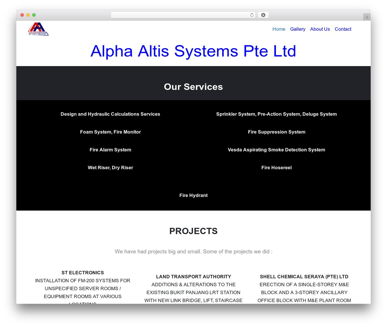 Architect WordPress theme - alphaaltis.com