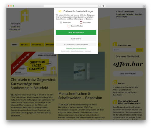 Bootstrap Basic premium WordPress theme - bibelundbekenntnis.de Bootstrap Basic premium WordPress theme - bibelundbekenntnis.de
