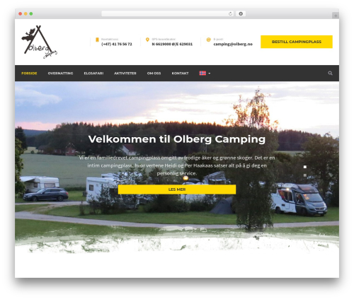 Campterra WordPress theme - olberg.no