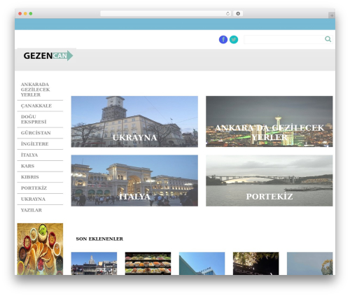 cherry WordPress website theme - gezencan.com