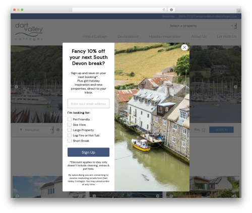 Creatomatic sam WordPress plugin - dartvalleycottages.co.uk