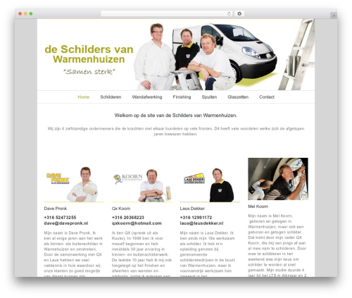 dodo_theme theme WordPress - deschildersvanwarmenhuizen.nl
