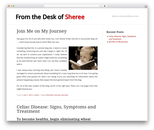 Hellish Simplicity WordPress theme - shereekrider.org Hellish Simplicity WordPress theme - shereekrider.org