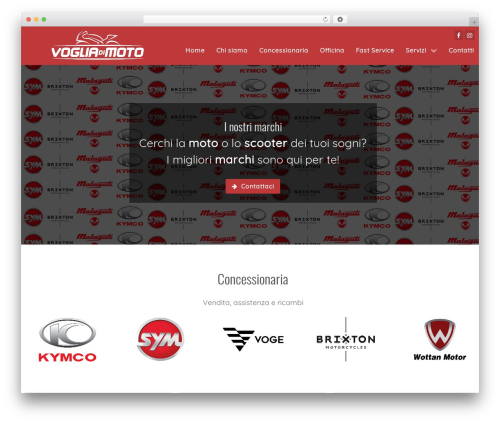 Hydrogen WordPress theme - vogliadimoto.net