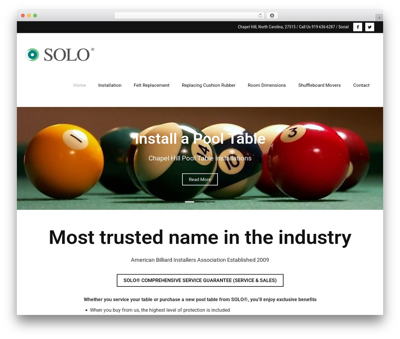 Theme WordPress Abia Child - chapelhillpooltablerepair.com