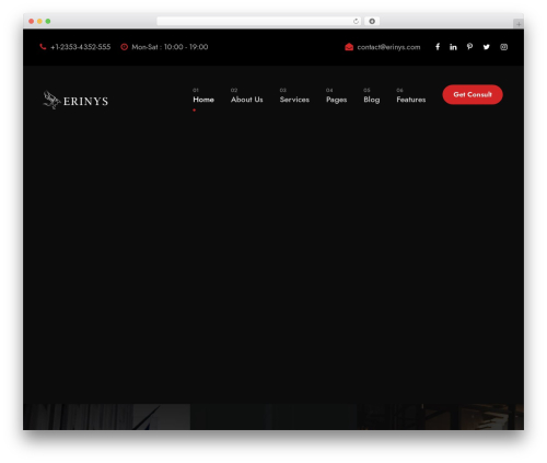 Theme WordPress Corzo - erinys.com