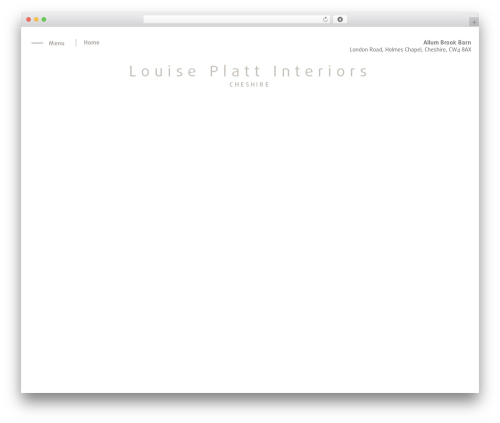 Themify Shoppe theme WordPress - louiseplatt-interiors.com