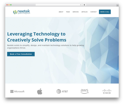 WordPress theme Beaver Builder Theme - neetek.com