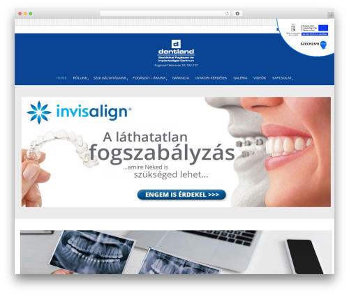WordPress theme Blaszok Child - dentland.hu