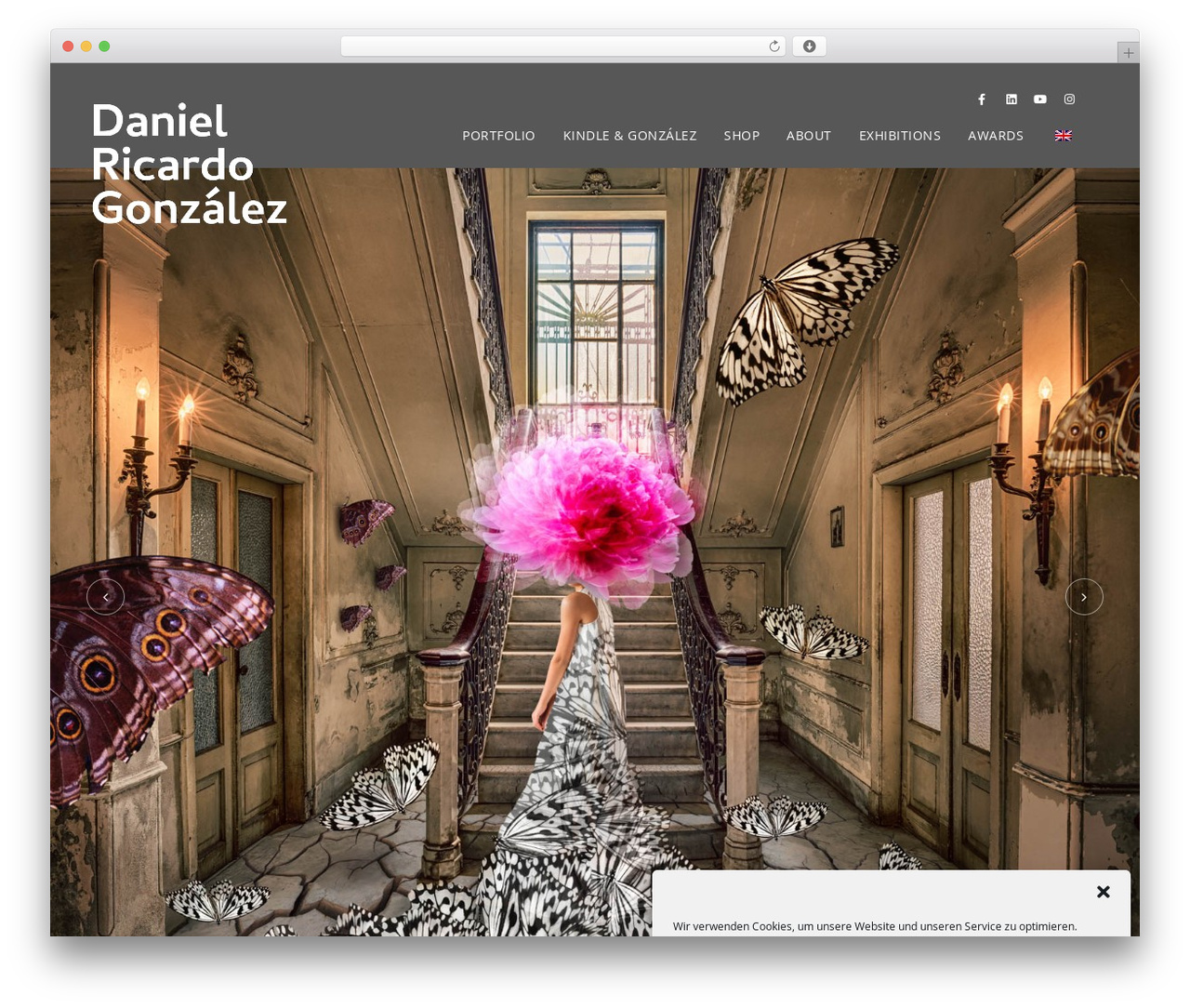 WordPress theme Blacksilver - danielricardogonzalez.com
