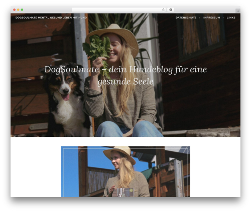 Affinity best WordPress theme - dogsoulmate.de