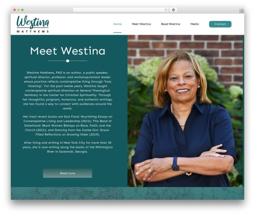 Avada WordPress theme - westinamatthews.com