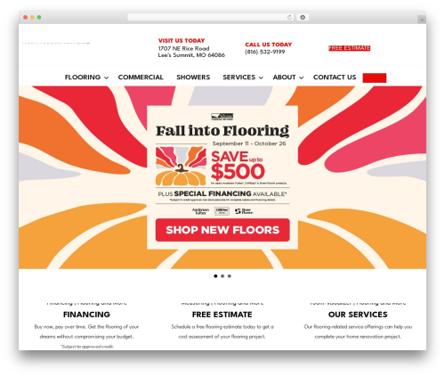 Brand map addon WordPress plugin - flooringandmorekc.com