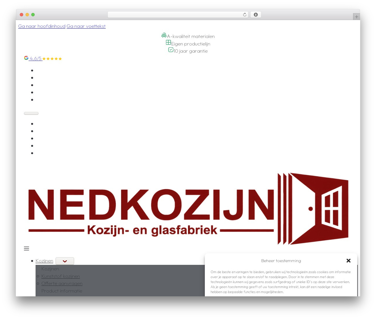Best WordPress theme Bricks - nedkozijn.nl