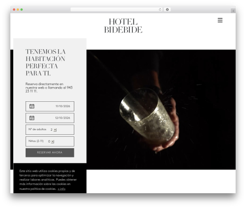 Bootstrap Basic free WordPress theme - hotelbidebide.eus Bootstrap Basic free WordPress theme - hotelbidebide.eus