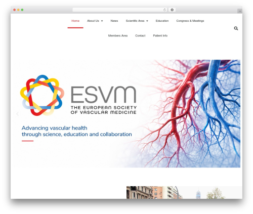 Chop child theme WordPress theme - vascular-medicine.org