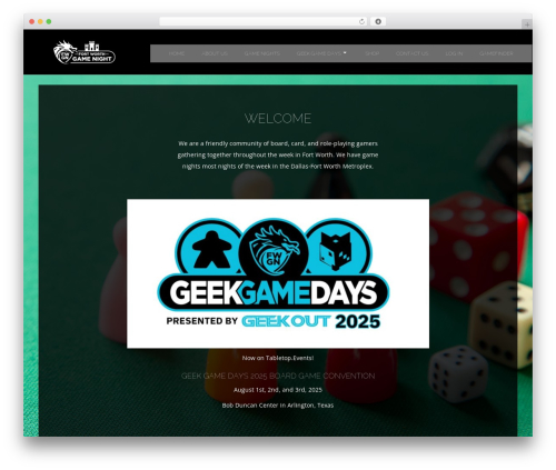 Crio premium WordPress plugin - fortworthgamenight.com