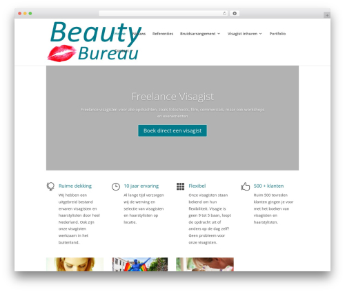 4divi masonry gallery WordPress plugin - freelancevisagist.nl